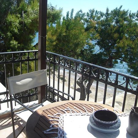 Stelios Seaside House Villa Lefokastro Bagian luar foto